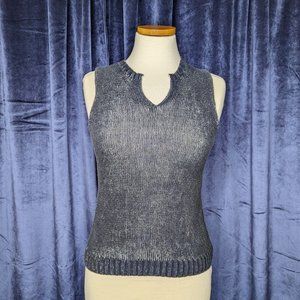 Armani Exchange V-Neck Sweater Vest Shell Size M